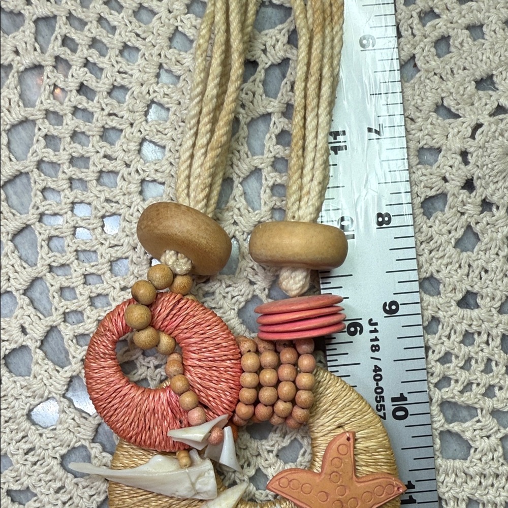 Boho Starfish Statement Necklace - image 6